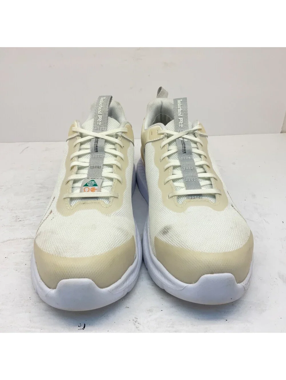 Timberland PRO Women's A5SSU Sentra CTCP Low Athletic Work Shoes White Size 8.5W